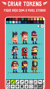Pixel Studio PRO: editor screenshot
