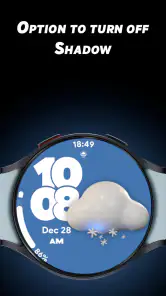 Pixel Weather 2 - Watch face screenshot