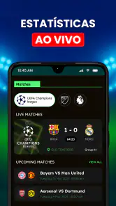 Placar Futebol Ao Vivo screenshot