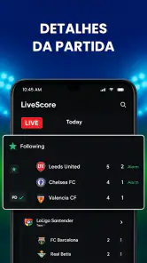 Placar Futebol Ao Vivo screenshot