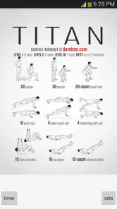 Pocket Workouts Champion V2 screenshot
