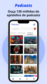 Podcasts App e Ouvir Rádios FM screenshot