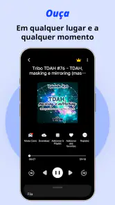 Podcasts App e Ouvir Rádios FM screenshot