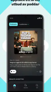 Podme - Poddar och ljudböcker screenshot