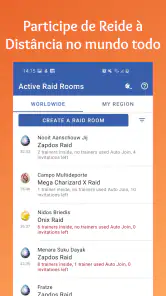 PokeRaid — Reide à Distância N screenshot