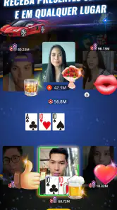 PokerGaga: Bate-papo por vídeo screenshot