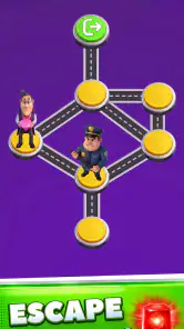 Police Escape! Match Villains screenshot