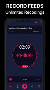 Police Scanner Pro - App screenshot