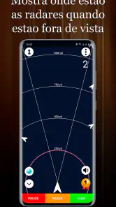 Polícia Radar Detector Câmera screenshot