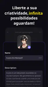 PolyBuzz: Fale com Amigos IA screenshot