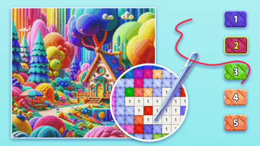 Ponto cruz: Cross Stitch screenshot