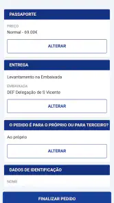 Portal Consular screenshot
