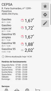 Preço de gasolina - Fuel Flash screenshot