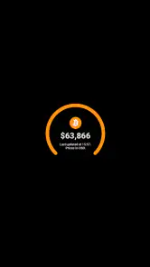 Preço do Bitcoin para Wear OS screenshot