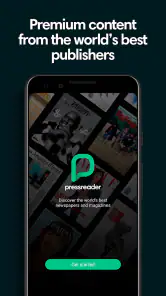 PressReader (preinstalled) screenshot