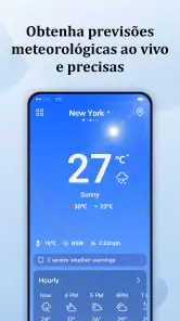 Previsão diária: Tempo e radar screenshot