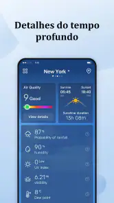 Previsão diária: Tempo e radar screenshot
