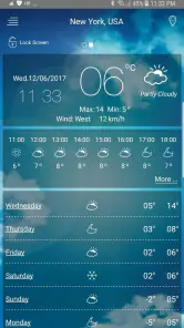 Previsão do tempo screenshot
