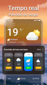 Previsão do tempo e radar screenshot