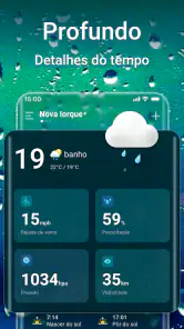 Previsão do tempo e radar screenshot