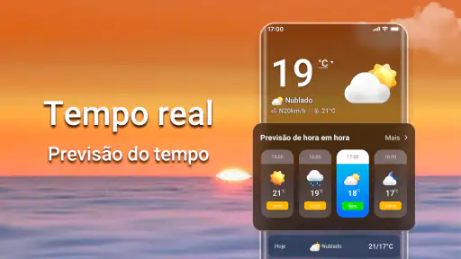 Previsão do tempo e radar screenshot