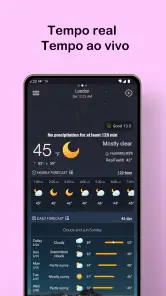 Previsão do tempo local screenshot