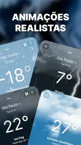 Previsão do tempo precisa screenshot