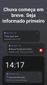 Previsão do tempo Rain Viewer screenshot