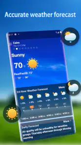 Previsão do tempo - Widget screenshot