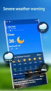 Previsão do tempo - Widget screenshot