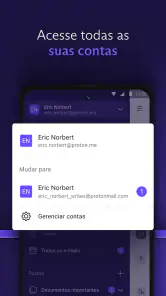 Proton Mail criptografado screenshot