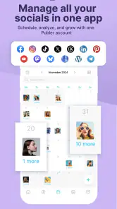 Publer: Social Media Tools screenshot