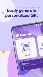 QR Manager screenshot