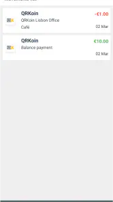 QRKoin screenshot