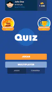 Quiz - Conhecimentos Gerais screenshot