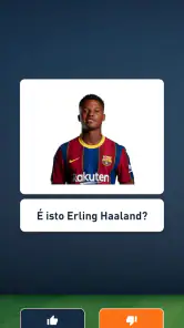 Quiz do jogador de futebol screenshot