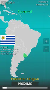 Quiz do Mapa Mundi screenshot