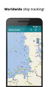Radar marítimo - Navio Tracker screenshot