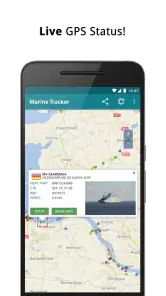 Radar marítimo - Navio Tracker screenshot