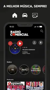 Rádio Comercial screenshot