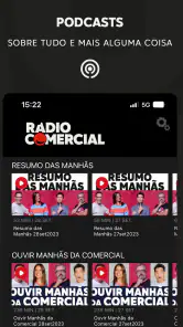 Rádio Comercial screenshot