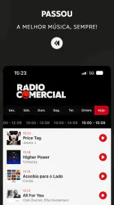 Rádio Comercial screenshot