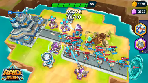 Raid Rush: Defesa da Torre TD screenshot