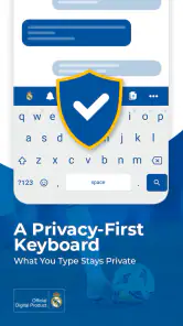 Real Madrid Keyboard screenshot