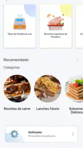 Receitas de fritadeira de ar screenshot