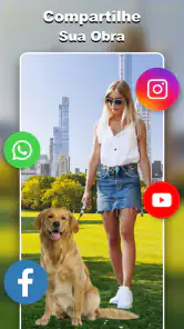 Recortar e Colar Foto Editor screenshot
