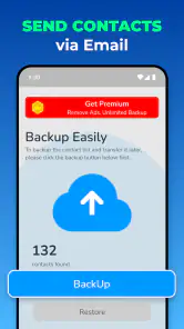 Recuperar contatos & Backup screenshot