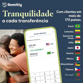 Remitly: transferir dinheiro screenshot
