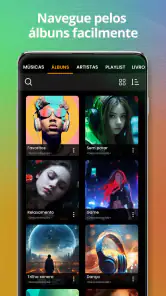 Reprodutor de música screenshot