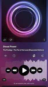 Reprodutor de Música Poweramp screenshot